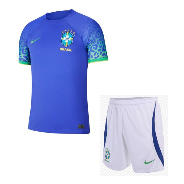 Camiseta Brasil Segunda Niño 2022-2023